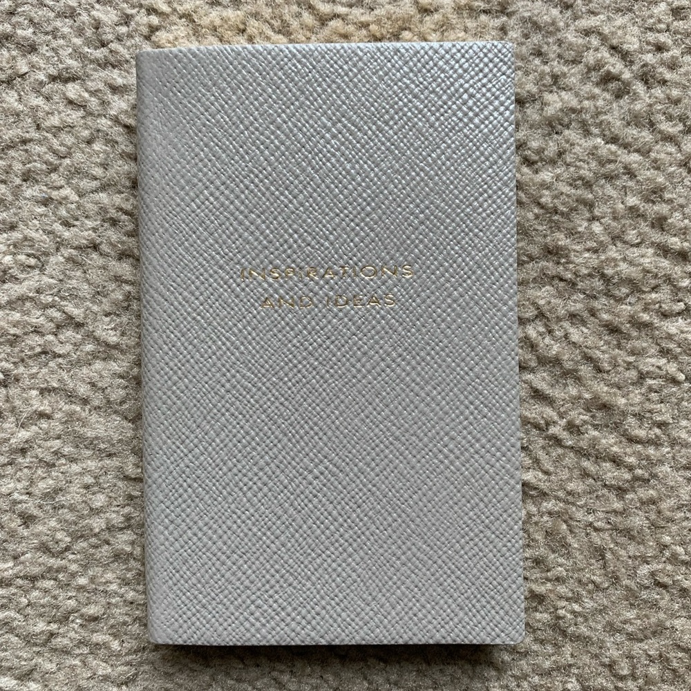 NWT Smythson Panama Notebook